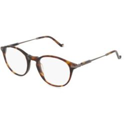 Design Eyewear Group Germany GmbH Hackett 332 Unisex-Brille inkl. Gläser Vollrand Rund Acetat-Gestell 49/19/145, Braun