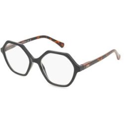 Breitfeld + Schliekert GmbH I NEED YOU STELLA Damen-Fertiglesebrille Vollrand Quadratisch Kunststoff-Gestell, Schwarz