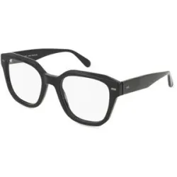 Wenzhou Lanson International Co., Ltd. Fielmann LN 063 FA LINO Unisex-Brille inkl. Gläser Vollrand Quadratisch Acetat-Gestell 55/22/145, Schwarz