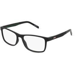 Safilo GmbH Levi's LV 5049 Herren-Brille inkl. Gläser Vollrand Quadratisch Kunststoff-Gestell 55/17/145, Schwarz