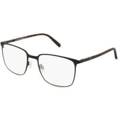Eschenbach Optik GmbH FREIGEIST 862056 Herren-Brille inkl. Gläser Vollrand Quadratisch Metall-Gestell 59/21/155, Schwarz