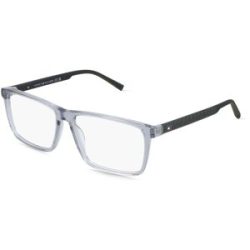 Safilo GmbH Tommy Hilfiger TH 2198 Herren-Brille inkl. Gläser Vollrand Eckig Acetat-Gestell 58/15/145, Grau
