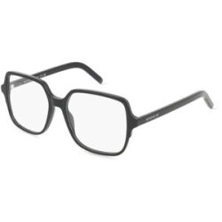 Thélios Givenchy GV50044I GV DAY Damen-Brille inkl. Gläser Vollrand Quadratisch Acetat-Gestell 53/16/140, Schwarz