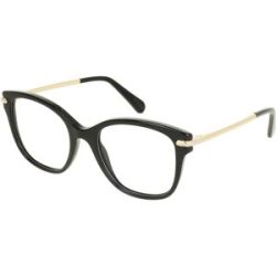 Luxottica Fashion Brillen Vertriebs GmbH Swarovski 0SK2044 Damen-Brille inkl. Gläser Vollrand Quadratisch Acetat-Gestell 51/19/135, Schwarz
