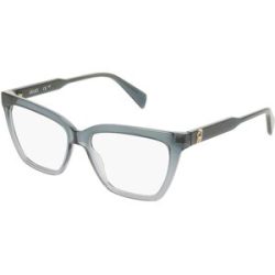 Marchon Germany GmbH Liu Jo LJ2840 Damen-Brille inkl. Gläser Vollrand Cat Eye Acetat-Gestell 53/15/140, Grau