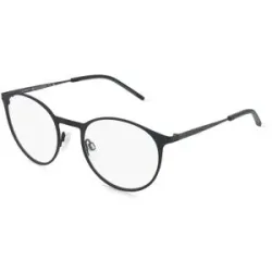Safilo SpA Tommy Hilfiger TH 2334 Herren-Brille inkl. Gläser Vollrand Panto Edelstahl-Gestell 51/20/140, Schwarz