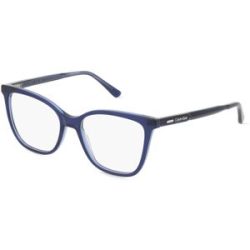 Marchon Germany GmbH Calvin Klein CK24520 Unisex-Brille inkl. Gläser Vollrand Butterfly Acetat-Gestell 51/16/145, Blau