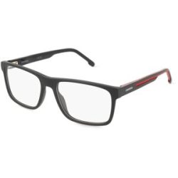 Safilo SpA Carrera 8915 Unisex-Brille inkl. Gläser Vollrand Eckig Acetat-Gestell 56/17/145, Schwarz