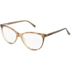 Wenzhou Lanson International Co., Ltd. Fielmann LN 009 MOD II FLEX CL Damen-Brille inkl. Gläser Vollrand Butterfly Acetat-Gestell 52/15/135, Braun