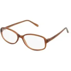 Zhangzhou Agilton Optical Co., Ltd. Fielmann MC 590 CL Damen-Brille inkl. Gläser Vollrand Quadratisch Propionat-Gestell 52/14/130, Braun