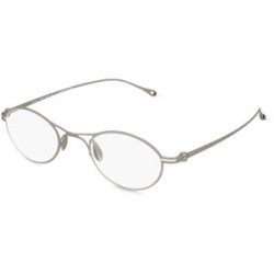 Luxottica Fashion Brillen Vertriebs GmbH Giorgio Armani 0AR5135T Herren-Brille inkl. Gläser Vollrand Oval Titan-Gestell 45/24/145, Silber