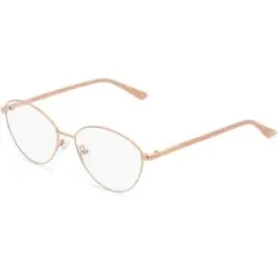 Wenzhou Bada Optical Co. , LTD Fielmann BD 508 CL Damen-Brille inkl. Gläser Vollrand Oval Edelstahl-Gestell 55/16/135, Rot