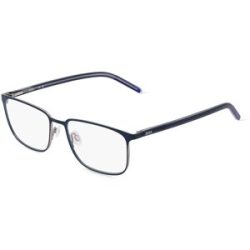 Marchon Germany GmbH Zeiss ZS22400 Unisex-Brille inkl. Gläser Vollrand Quadratisch Kunststoff-Gestell 56/17/150, Blau