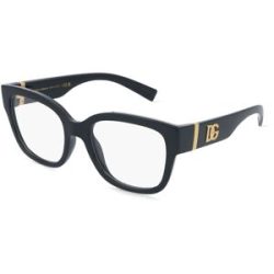 Luxottica Fashion Brillen Vertriebs GmbH Dolce&Gabbana DG5115 Damen-Brille inkl. Gläser Vollrand Butterfly Kunststoff-Gestell 53/19/145, Schwarz