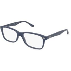Luxottica Fashion Brillen Vertriebs GmbH Ray-Ban RX5228 Damen-Brille inkl. Gläser Vollrand Quadratisch Acetat-Gestell 53/17/140, Blau