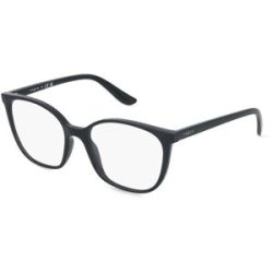 Luxottica Fashion Brillen Vertriebs GmbH Vogue VO5356 Damen-Brille inkl. Gläser Vollrand Quadratisch Kunststoff-Gestell 52/17/140, Schwarz