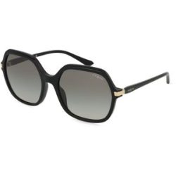 Luxottica Fashion Brillen Vertriebs GmbH Vogue 0VO5561S Damen-Sonnenbrille Vollrand Quadratisch Acetat-Gestell, Schwarz