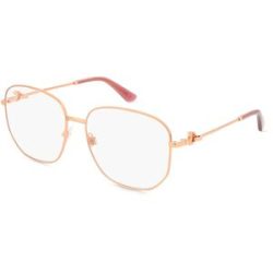 Luxottica Fashion Brillen Vertriebs GmbH Dolce&Gabbana DG1356 Damen-Brille inkl. Gläser Vollrand Panto Edelstahl-Gestell 57/16/140, Gold