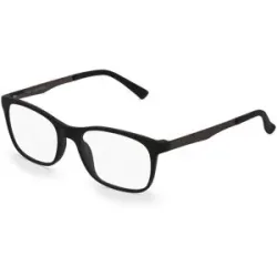 Eyestar Limited (China) Fielmann MI 020 FLEX CL Herren-Brille inkl. Gläser Vollrand Quadratisch Propionat-Gestell 52/18/140, Schwarz