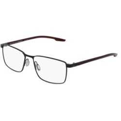DE RIGO Vision D.A.CH. GmbH Porsche Design 8733 Unisex-Brille inkl. Gläser Vollrand Quadratisch Metall-Gestell 55/16/150, Schwarz