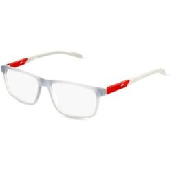 Marcolin Deutschland GmbH Adidas SP5043 Unisex-Brille inkl. Gläser Vollrand Quadratisch Kunststoff-Gestell 55/15/145, Grau