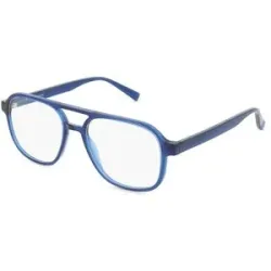 Wenzhou Lidong Optical Manufacture Co., Ltd. Fielmann LD 039 FA QUINN Unisex-Brille inkl. Gläser Vollrand Quadratisch Acetat-Gestell 53/17/145, Blau