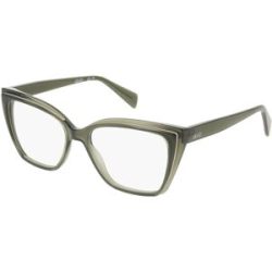 Marchon Germany GmbH Liu Jo LJ2837 Damen-Brille inkl. Gläser Vollrand Rund Kunststoff-Gestell 53/16/140, Grün