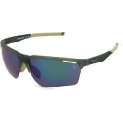Marcolin Deutschland GmbH Timberland TB00068 Herren-Sonnenbrille Halbrand Eckig Kunststoff-Gestell, Grün