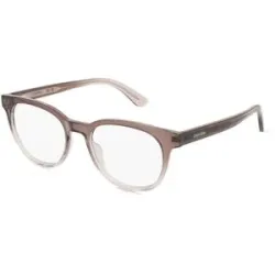 Marchon Germany GmbH Calvin Klein CK24522 Unisex-Brille inkl. Gläser Vollrand Oval Acetat-Gestell 50/18/145, Grau