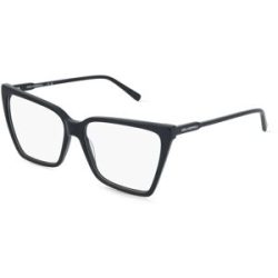 Marchon Germany GmbH Karl Lagerfeld KL6216 Damen-Brille inkl. Gläser Vollrand Eckig Acetat-Gestell 56/15/145, Schwarz
