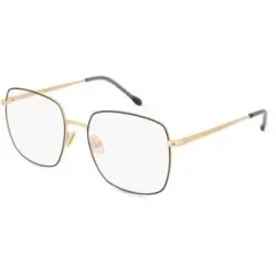 Safilo GmbH Isabel Marant IM 0029 Damen-Brille inkl. Gläser Vollrand Quadratisch Metall-Gestell 55/18/145, Gold