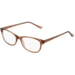Zhangzhou Agilton Optical Co., Ltd. Fielmann MC 589 CL Damen-Brille inkl. Gläser Vollrand Butterfly Propionat-Gestell 51/16/135, Braun