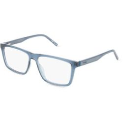 Safilo SpA Hugo HG 1359 Herren-Brille inkl. Gläser Vollrand Eckig Kunststoff-Gestell 56/15/145, Blau