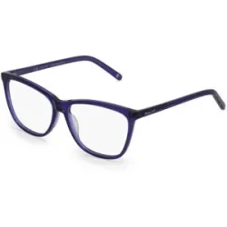 Polar Revert Polar 949 Damen-Brille inkl. Gläser Vollrand Quadratisch Kunststoff-Gestell 54/15/140, Blau