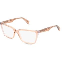 Marchon Germany GmbH Liu Jo LJ2806 Unisex-Brille inkl. Gläser Vollrand Quadratisch Acetat-Gestell 53/15/140, Beige