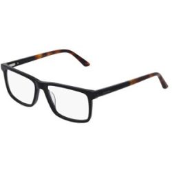 Marchon Germany GmbH Calvin Klein CK22544 Unisex-Brille inkl. Gläser Vollrand Quadratisch Kunststoff-Gestell 55/16/145, Schwarz