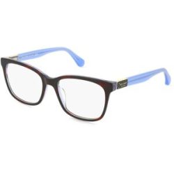 Safilo GmbH Kate Spade CAROLAN 2/G Damen-Brille inkl. Gläser Vollrand Quadratisch Acetat-Gestell 54/18/145, Havanna