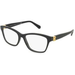 Luxottica Fashion Brillen Vertriebs GmbH Ralph Lauren 0RL6243 Damen-Brille inkl. Gläser Vollrand Cat Eye Acetat-Gestell 54/17/145, Schwarz