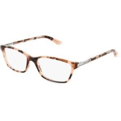 Luxottica Fashion Brillen Vertriebs GmbH Ralph RA7044 Damen-Brille inkl. Gläser Vollrand Cat Eye Acetat-Gestell 52/16/135, Braun