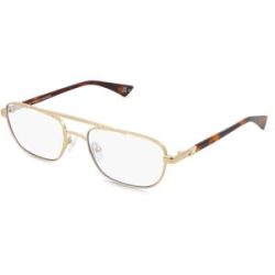 Tree Distribution GmbH Le Specs LBL2624906 LE MIMI Unisex-Blaulichtfilterbrille ohne Sehstärke Vollrand Pilot Metall-Gestell, Gold