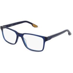 Marchon Germany GmbH Nike 7160 Unisex-Brille inkl. Gläser Vollrand Quadratisch Kunststoff-Gestell 55/17/145, Blau