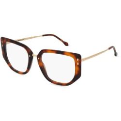Safilo SpA Isabel Marant IM 0148 Damen-Brille inkl. Gläser Vollrand Cat Eye Acetat-Gestell 52/19/150, Gold