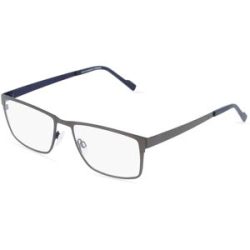 Eschenbach Optik GmbH Titanflex 820773 Herren-Brille inkl. Gläser Vollrand Quadratisch Titan-Gestell 57/18/140, Grau