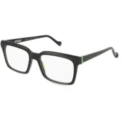 De Lotto s.r.l. Fielmann Elementra EMT 006 RN Herren-Brille inkl. Gläser Vollrand Quadratisch Acetat-Gestell 55/18/145, Schwarz