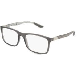 Luxottica Fashion Brillen Vertriebs GmbH Ray-Ban 0RX8908 Unisex-Brille inkl. Gläser Vollrand Quadratisch Kunststoff-Gestell 55/18/145, Grau