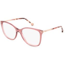Safilo GmbH Carolina Herrera HER 0270 Damen-Brille inkl. Gläser Vollrand Eckig Acetat-Gestell 54/17/140, Pink