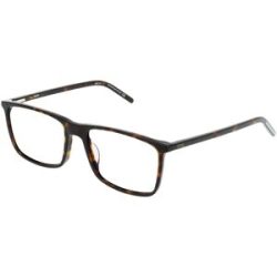 Marchon Germany GmbH Zeiss ZS22500 Unisex-Brille inkl. Gläser Vollrand Quadratisch Kunststoff-Gestell 54/18/150, Havanna