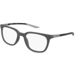 Marchon Germany GmbH Nike 7290 Herren-Brille inkl. Gläser Vollrand Quadratisch Propionat-Gestell 52/20/140, Grau
