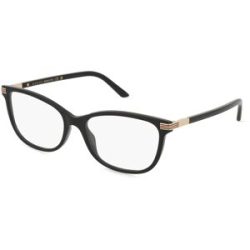 Kering Eyewear Spa Gucci GG1451O Unisex-Brille inkl. Gläser Vollrand Butterfly Acetat-Gestell 54/17/140, Schwarz
