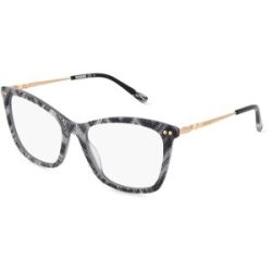 Safilo GmbH Missoni 0108 Damen-Brille inkl. Gläser Vollrand Cat Eye Acetat-Gestell 53/16/140, Schwarz